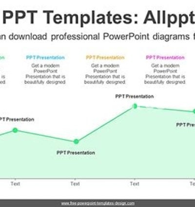 Area Chart PowerPoint Diagram