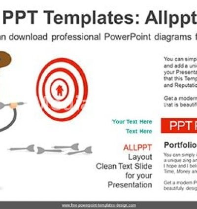 Successful Business Target PowerPoint Diagram