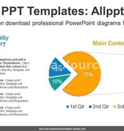 Pie To Pie Chart Diagram Template