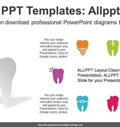 Dental Health Care PowerPoint Diagram