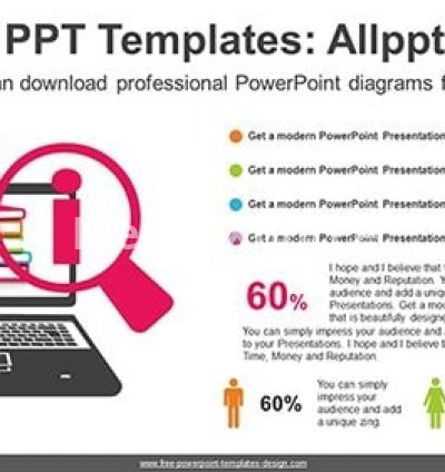 Online Education PowerPoint Diagram Template