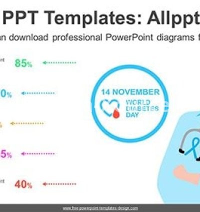 World Diabetes Day PowerPoint Diagram