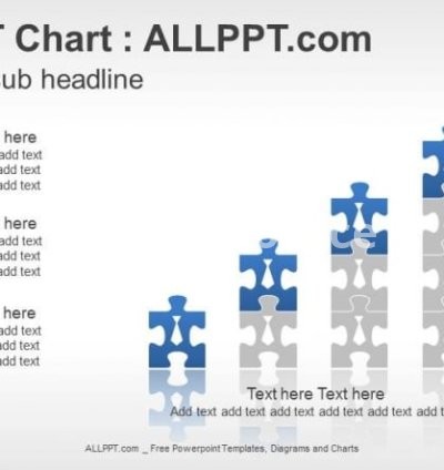 Puzzle Pieces PPT Charts