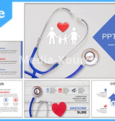 Family Health Care PowerPoint Templates