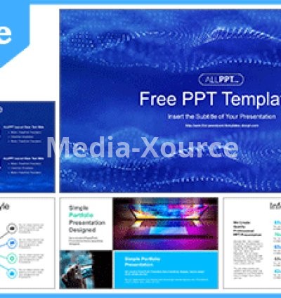 Big Data Algorithm PowerPoint Templates