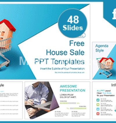 House Sale Market PowerPoint Templates