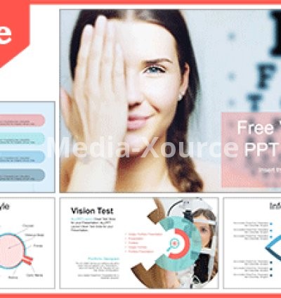 Ophthalmology Vision Test PowerPoint Templates
