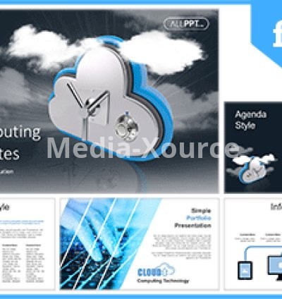 Cloud Computing Technology PowerPoint Templates