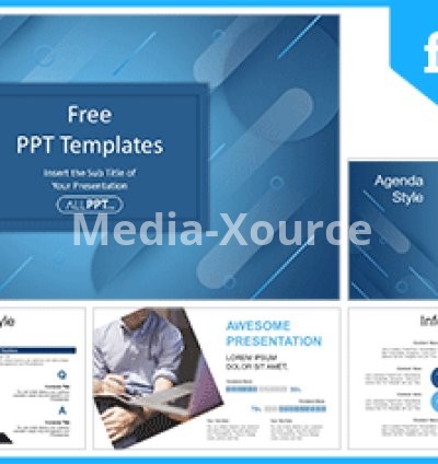 Abstract Dynamic Geometric PowerPoint Templates