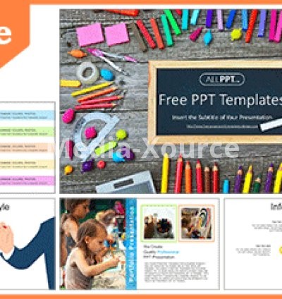 Kids Art Creativity PowerPoint Templates