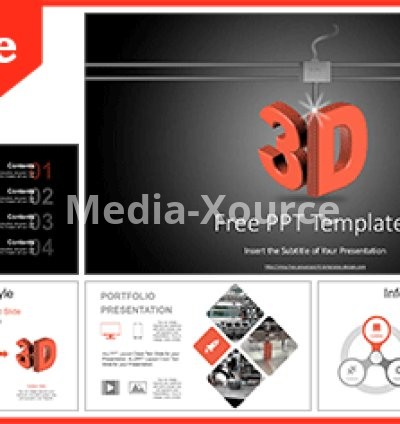 3D Printing Technology PowerPoint Templates