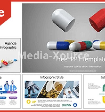Capsules Medication Balancing PowerPoint Templates