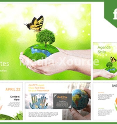 Every day earth day PowerPoint Templates