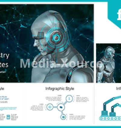 Humanoid Robot Industry PowerPoint Templates