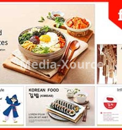 Korean Food PowerPoint Templates