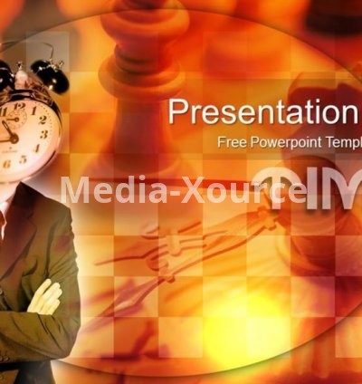 clock-business PPT Design