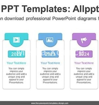 Paper Card Text Boxes PPT Diagram