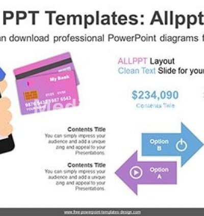 Mobile Payment PowerPoint Diagram
