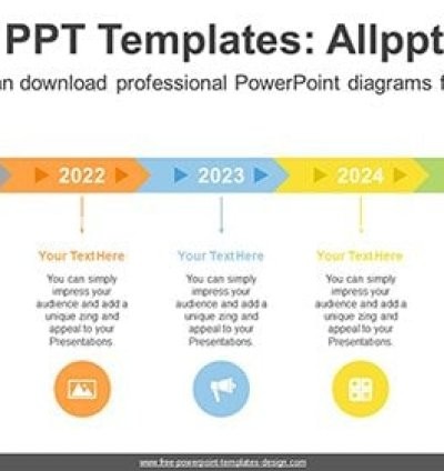 Chevron Arrows PPT Diagram
