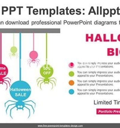 Halloween Big Sale PPT Diagram