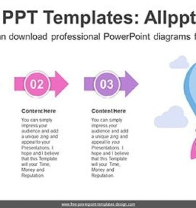 Light Bulb Rocket PPT Diagram