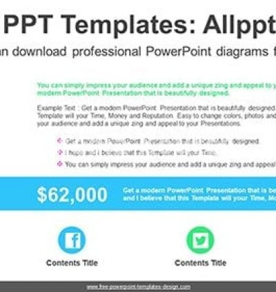 Fitness Exercises PowerPoint Diagram