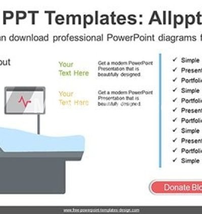 Hospital Treatment PowerPoint Diagram