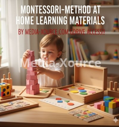 MONTESSORI-METHOD AT HOME LEARNING MATERIALS