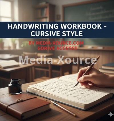 HANDWRITING WORKBOOK – CURSIVE STYLE