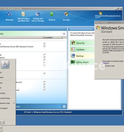 Server Install Disc: Windows Small Business Server 2011 Essentials x64
