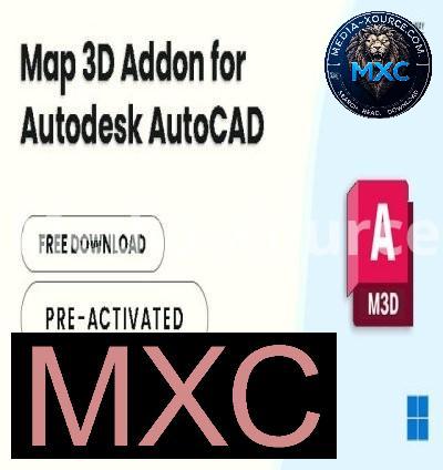 Map 3D Addon for Autodesk AutoCAD 2026