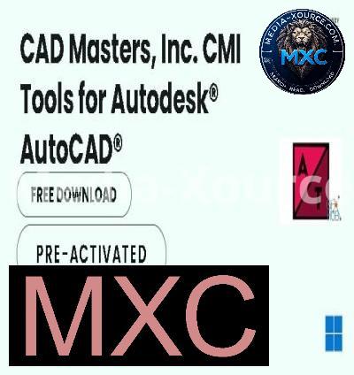 CAD Masters, Inc. CMI Tools for Autodesk® AutoCAD® 2025 v25.0